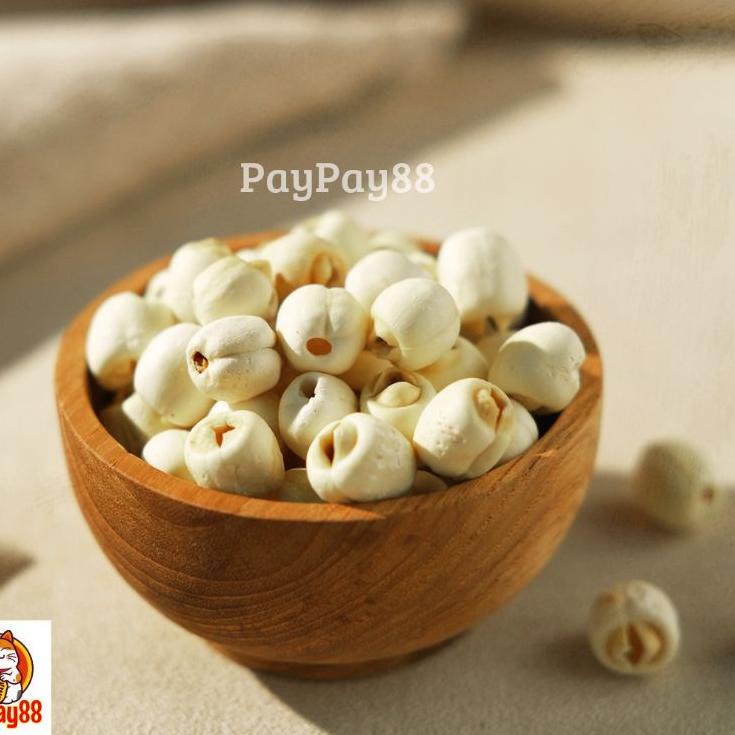 

❇ BIJI TERATAI KERING PREMIUM - WHITE LOTUS SEED IMPORT - LIENCI - LIEN CI - LIAN ZHI - LIAN ZI 500 GRAM ⅎ