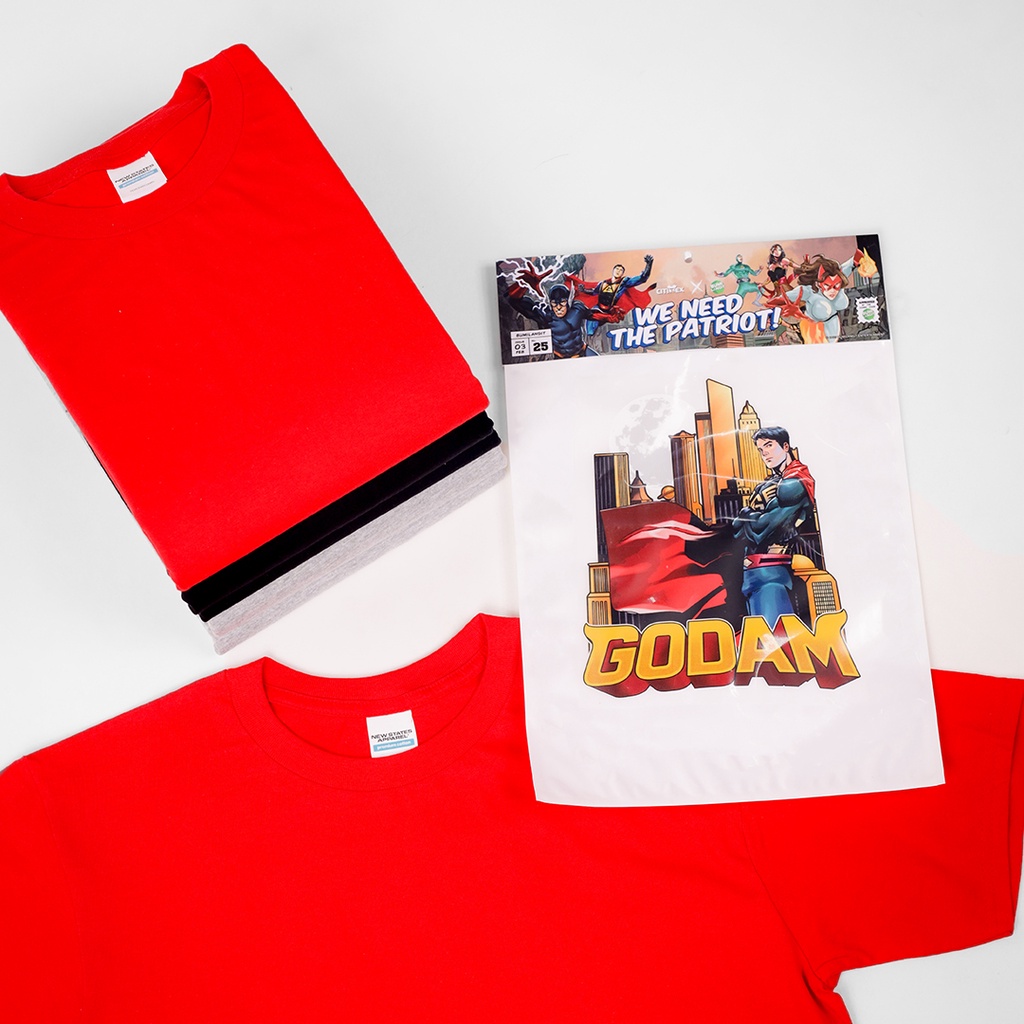 Cititex X Gundala - Kaos Keren Gundala Godam Pose