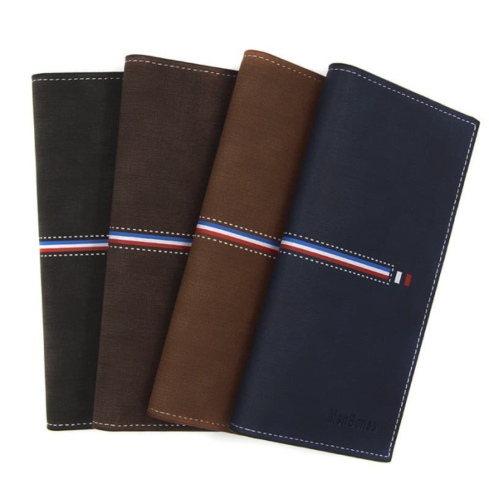Dompet Pria Kulit Tas Genggam Long Mbs 9544 Cokelat M8G8 Dompet Kualitas Terbaik Promo Murah viral B
