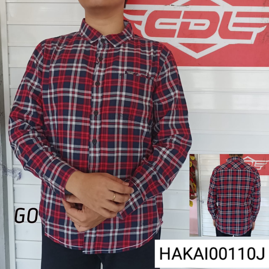 gof KBSB CDL By (CARDINAL) KEMEJA PANJANG JUMBO Pakaian Pria Kemeja Hem Casual Slimfit REGULER Lengan Panjang Motif Distro Original murah