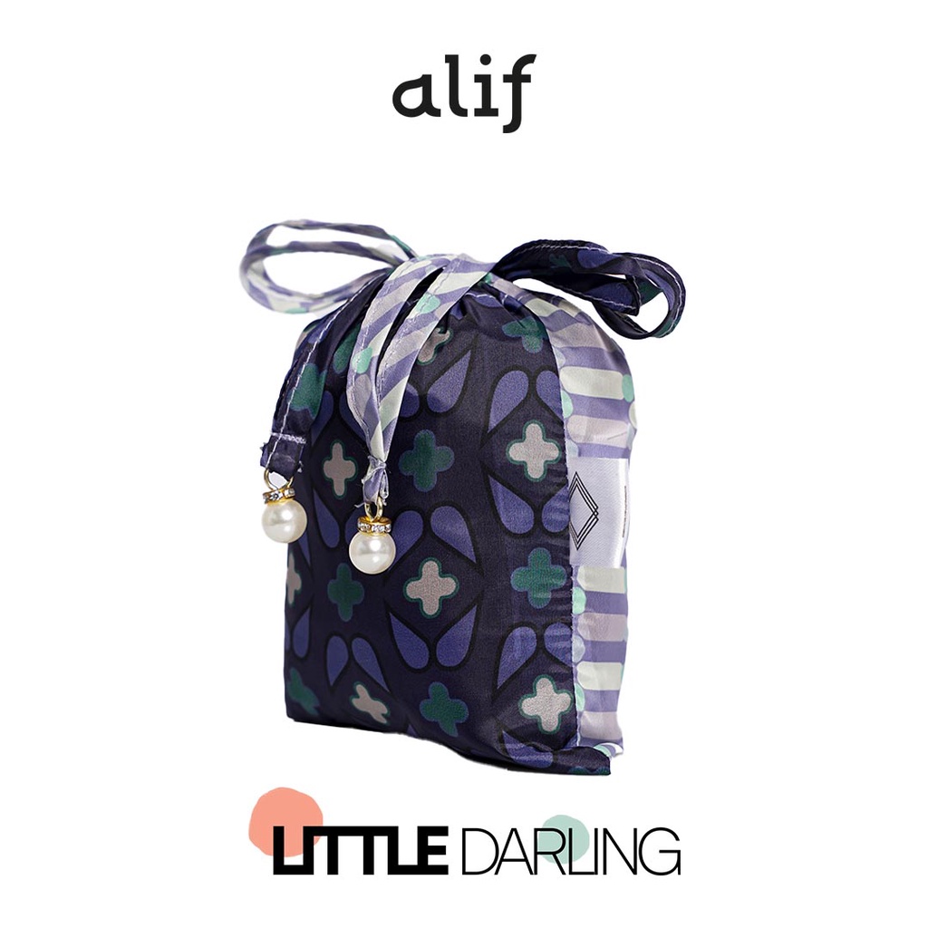 ALIF MUKENA IBU &amp; ANAK MINI MOTIF PARASUT PREMIUM KOREA TRAVEL - CORDELIA