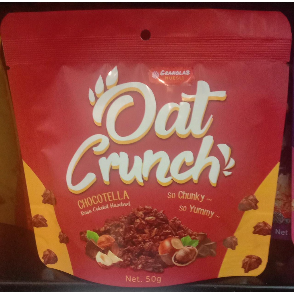 

Oat crunch chocotella 50g