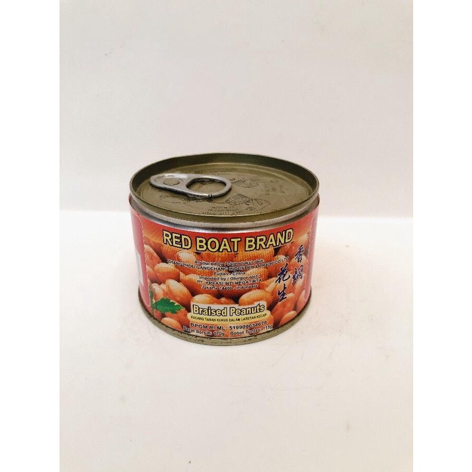 

Red Boat Brand Braised Peanuts / Kacang Tanah Kaleng 170g