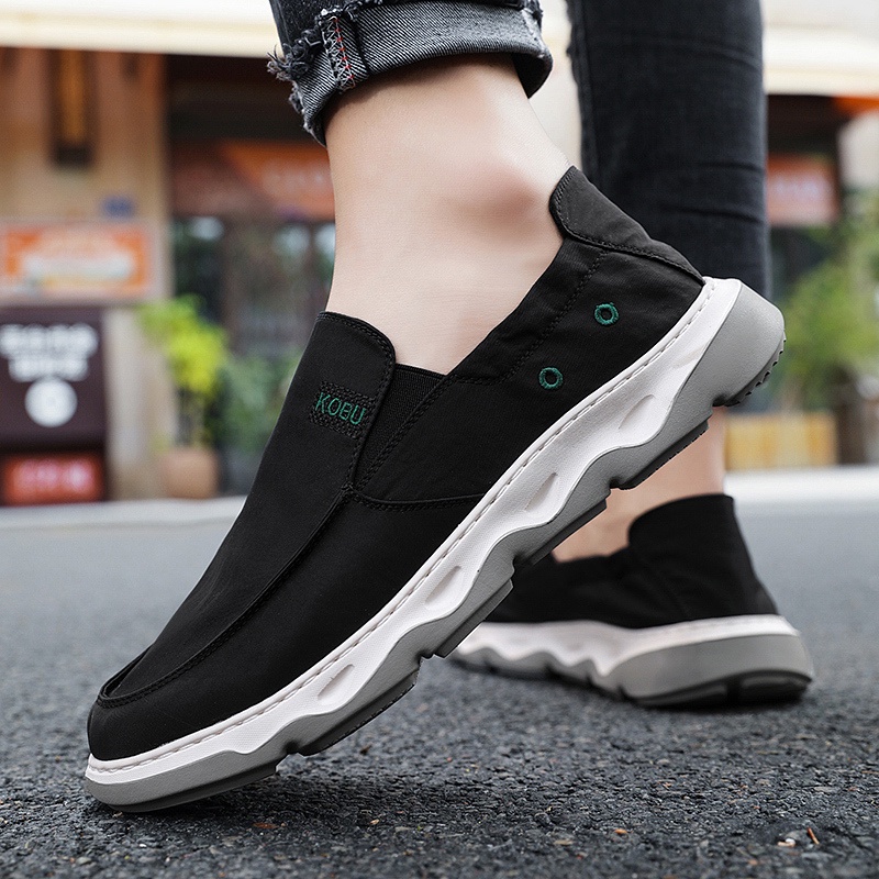Terlaris Kuliah Murah Waterproof Tahan Air Bernapas Musim Panas Sepatu Slip On Pria Cowok Dewasa Selop Sepatu Santai Tanpa Tali Kekinian 266