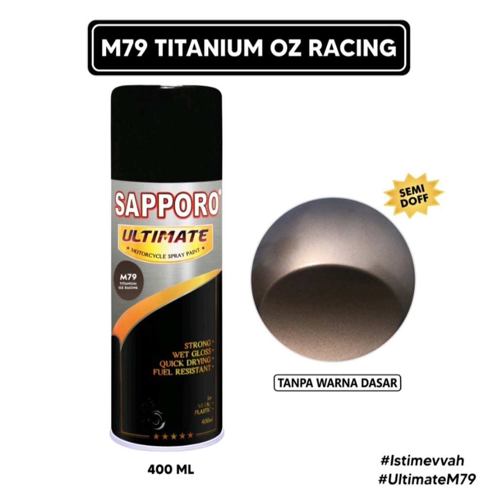 Sapporo Ultimate M79 Titanium OZ Racing