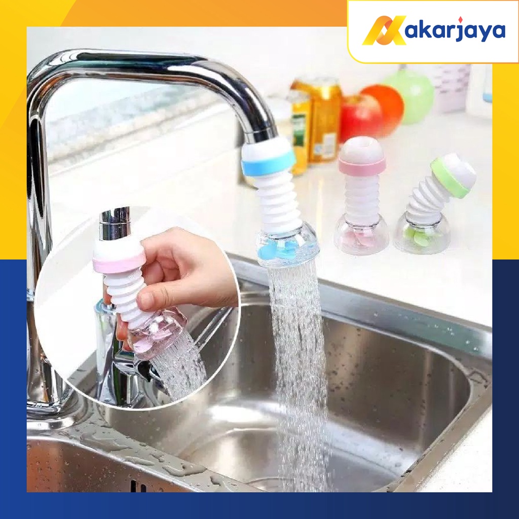 Keran Air Shower Baling Baling Sambungan Kran Fleksibel