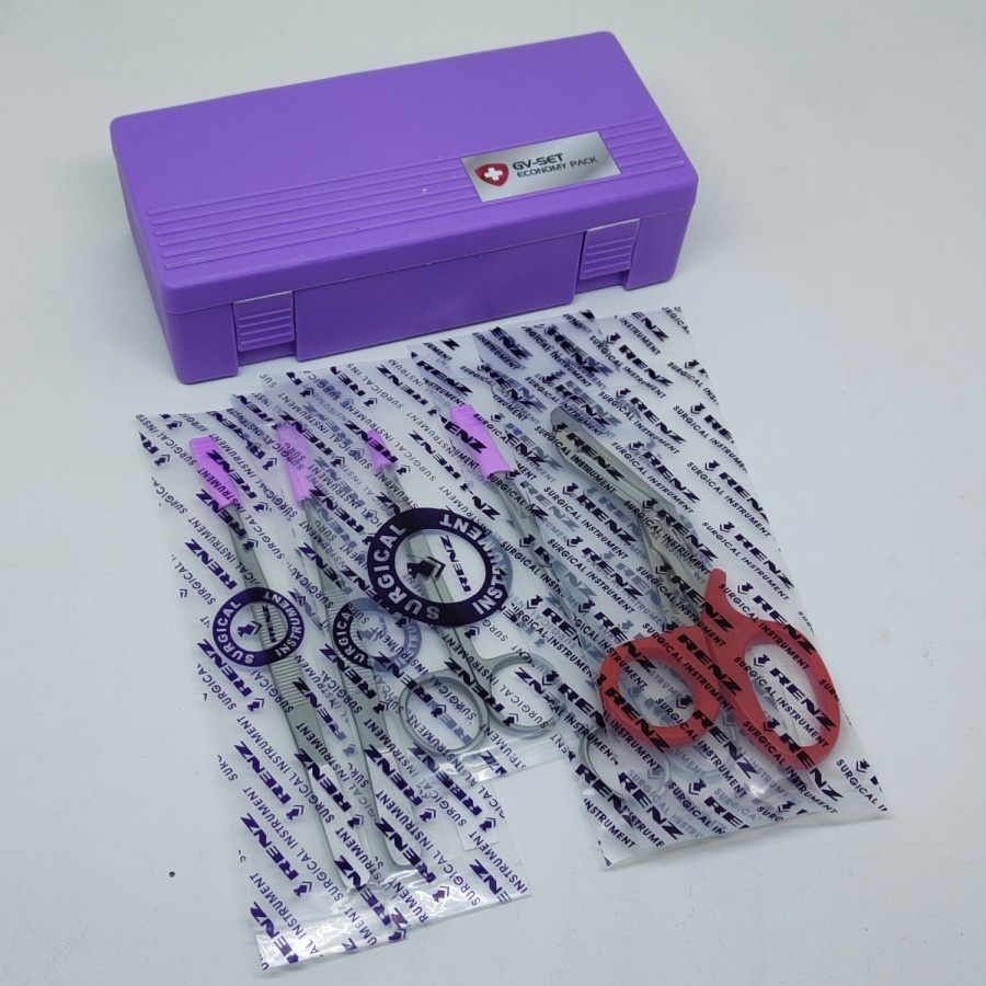 Set Alkes  Alat medis GV Set / Ganti Verban / Ganti Perban (Kemasan Ekonomis)