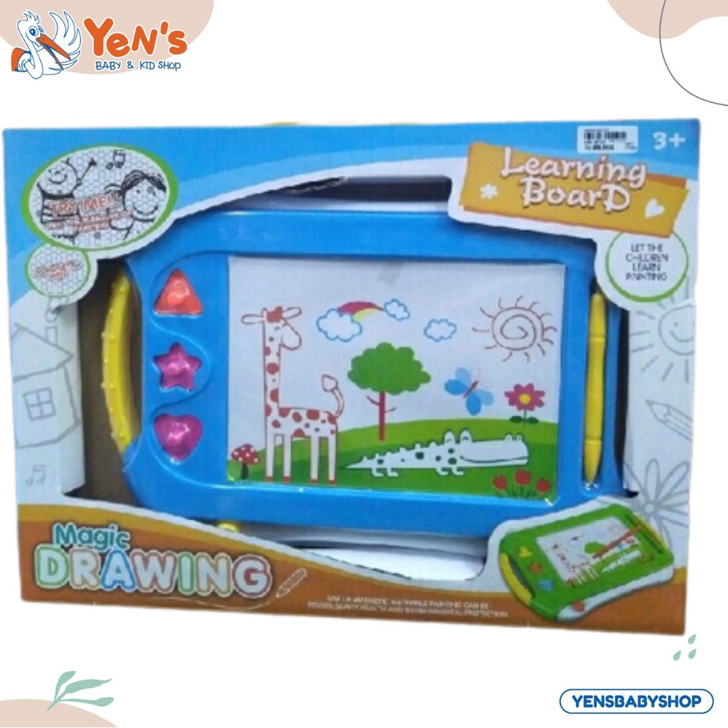 Papan Gambar GN DOODLE 01Pensil Magnet | Papan Gambar Anak