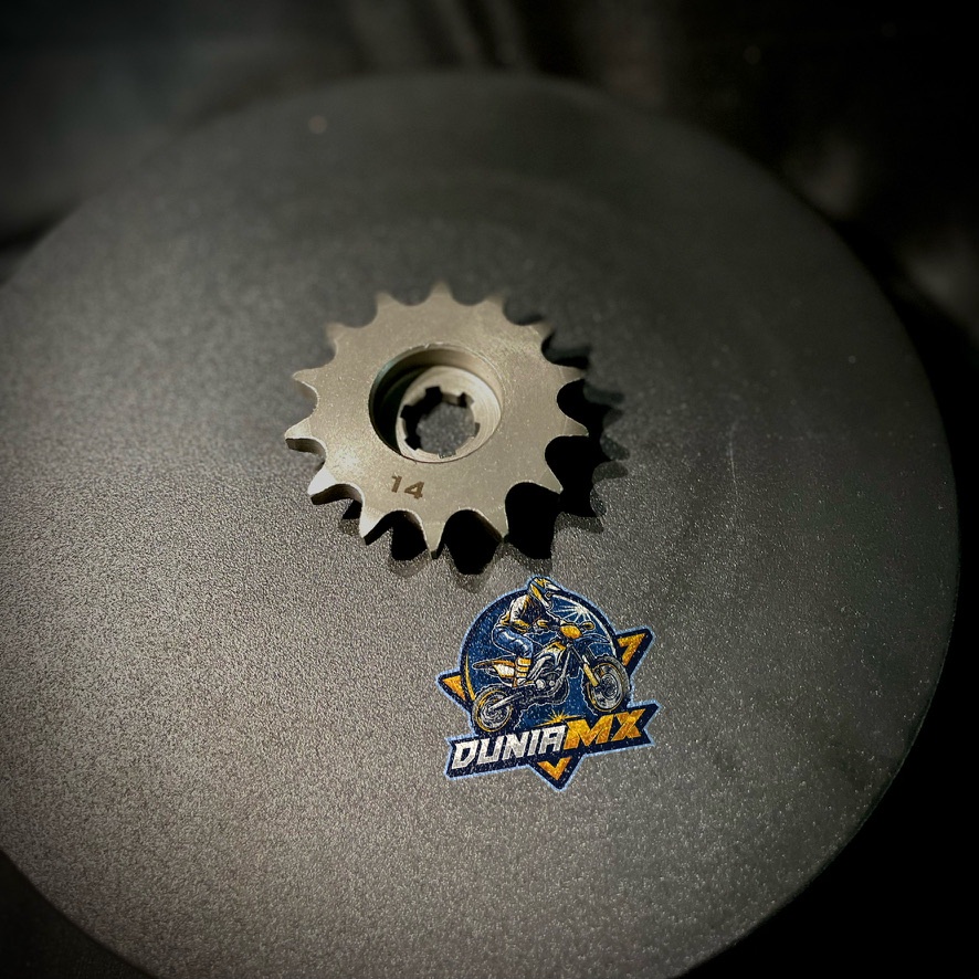 Gear Gir depan KLX 150 428-14T GENDONG Supermoto Spacer