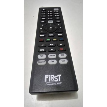 Remote Remot Tv Kabel First Media Original Asli Hitam