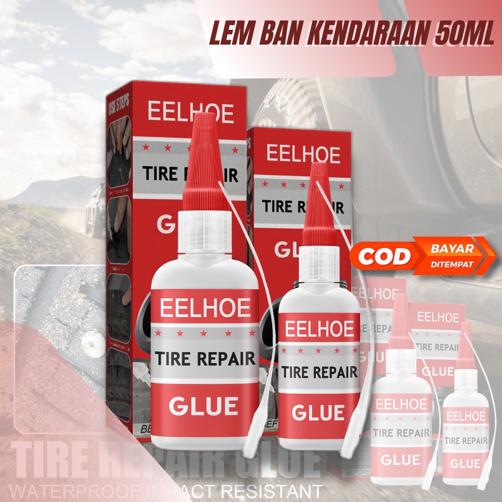 LEM KARET TAMBAL BAN DALAM LUAR MOBIL MOTOR SEPEDA