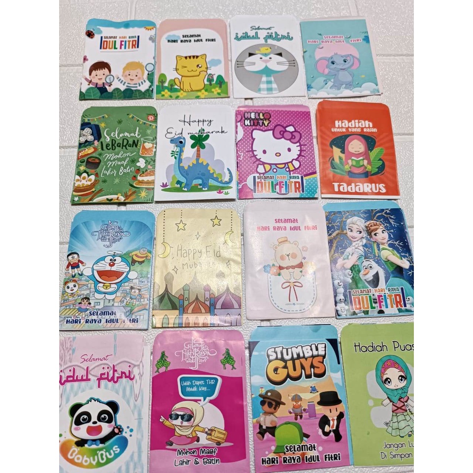 

[ISI 10] AMPLOP LEBARAN 2025 UNIK LUCU PERMEN KARAKTER AESTHETIC 3D PREMIUM MINI KECIL SEDANG BESAR MURAH | ANGPAO STIKER STICKER THR LEBARAN IDUL FITRI 2025 LEMBARAN 3 DIMENSI GRATIS ONGKIR BISA COD