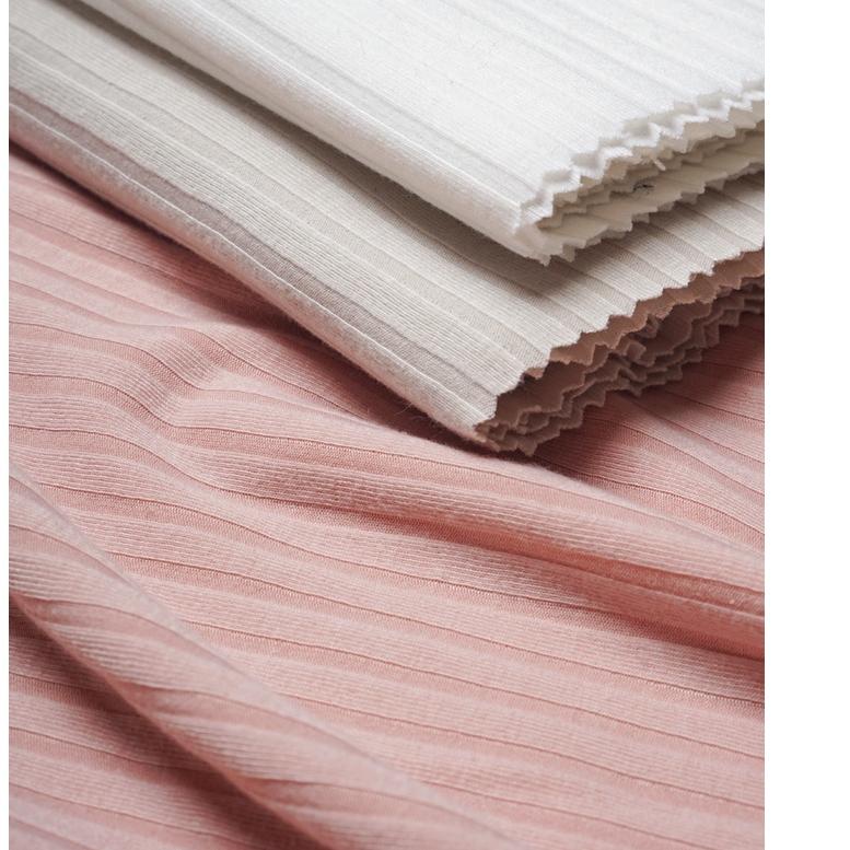 KAIN KNITT SALUR VERONICA kain stretch kain stripes soft rib knitting rajut knit mango corduroy new 