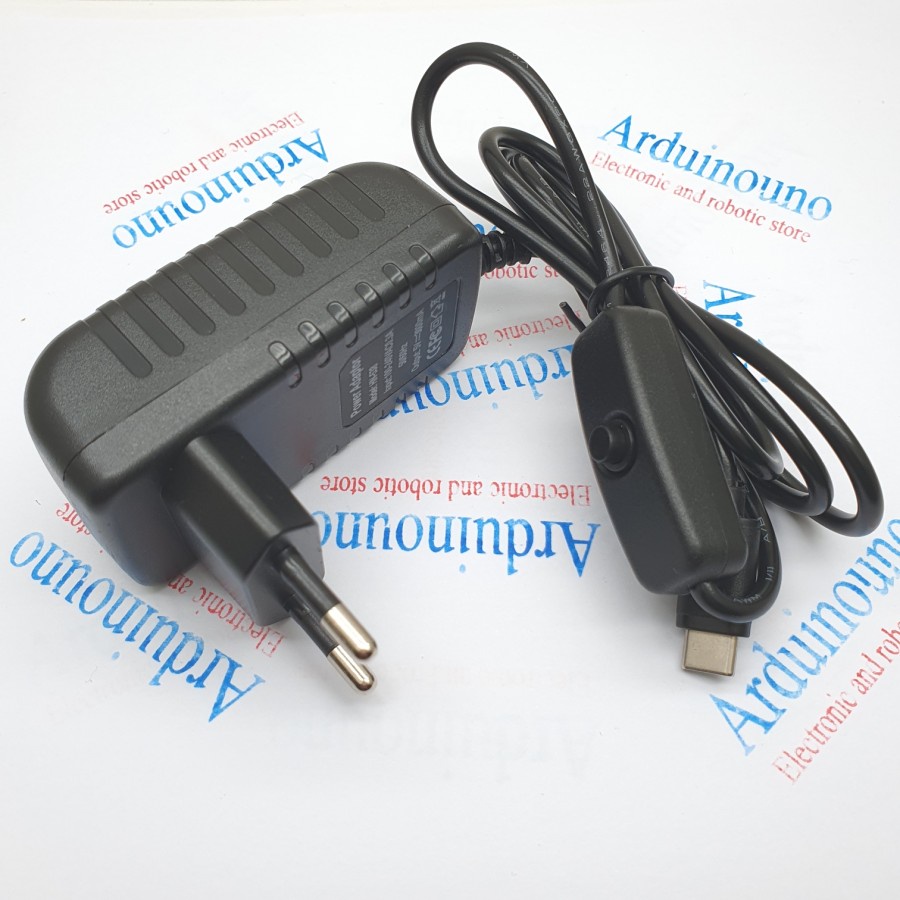 Adaptor Raspberry PI 4 USB Type C 15W Adapter 5V 3A Power supply PI4