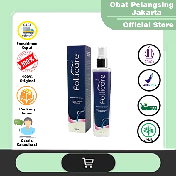 BISA COD | Follicare Obat Penumbuh Rambut Hairtonic - Follicare Asli Original BPOM - FOLLICARE