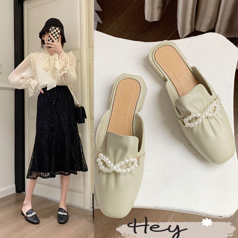 Sandal Flat Karet Jelly MARIA import / Sepatu Wanita Model Terbaru 2021/Flat Shoes Karet Jelly HYs New 767/Balet / Sandal Heels Mutiara