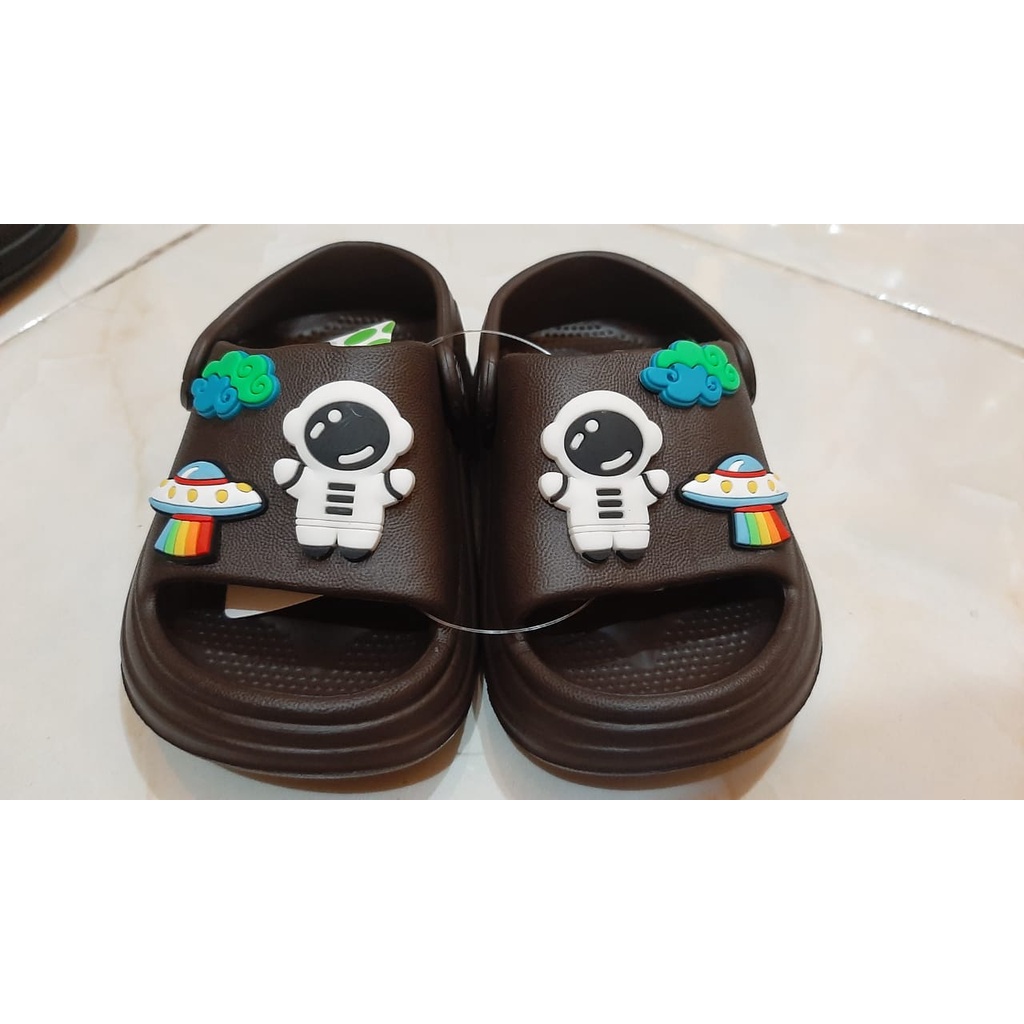 Sendal Anak Laki-Laki BC 033 1-5 Tahun Model Baim Selop Warna Keren