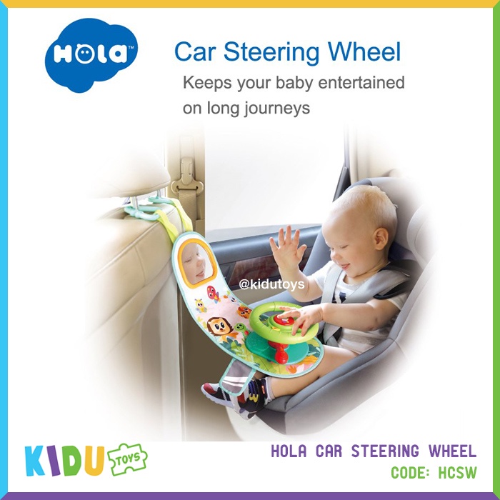 Mainan Anak Stiran Mobil Hola Car Steering Wheel Kidu Toys