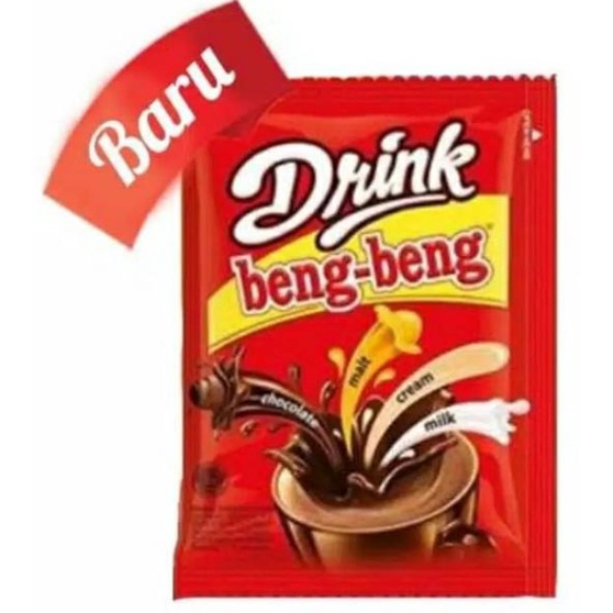 

DRINK BENG-BENG DRINK 30gr MINUMAN COKELAT BUBUK RENCENG ( ISI 10)