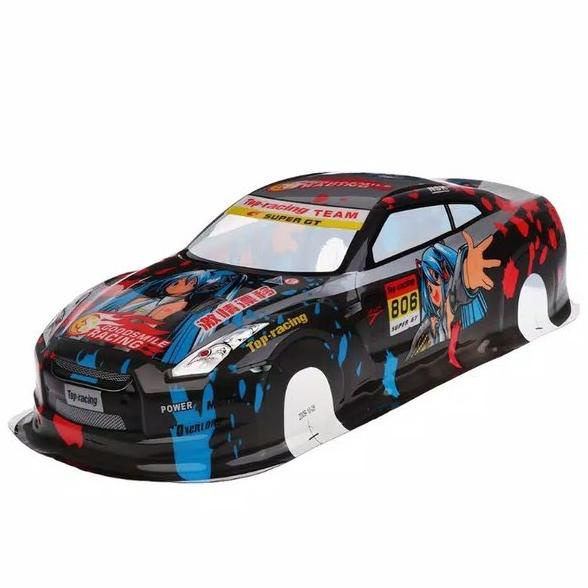 Body rc drift rally hsp flyng fish sakura d3 d4 tamiya