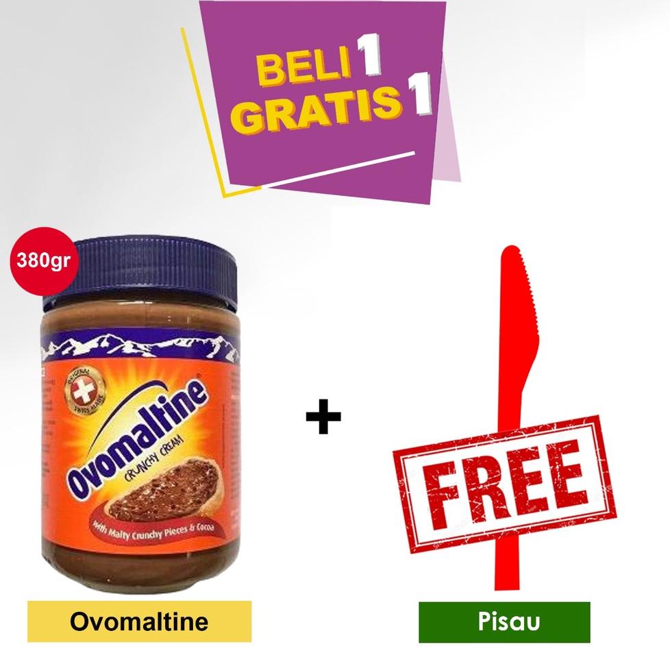 

viz-24 Ovomaltine 380gr berhadiah pisau ed November 2023 BPOM PROMO!!HALAL MUI!!! .,.,.,.,