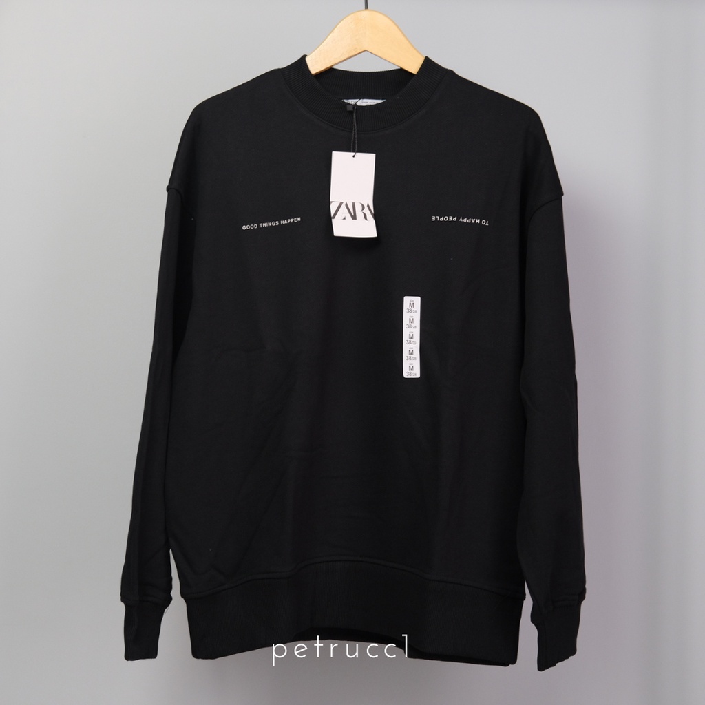 ZARA man OUTWEAR sweatshirt sweater cowo pria ORIGINAL