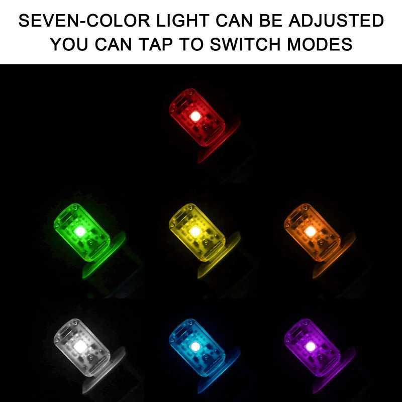 Lampu LED RGB Mini USB Car Interior Light - IS505 - White