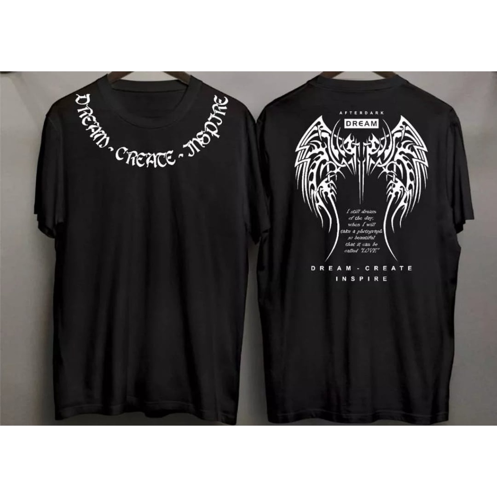 kaos distro kaos gambar depan belakang kaos sayap burung kaos murah