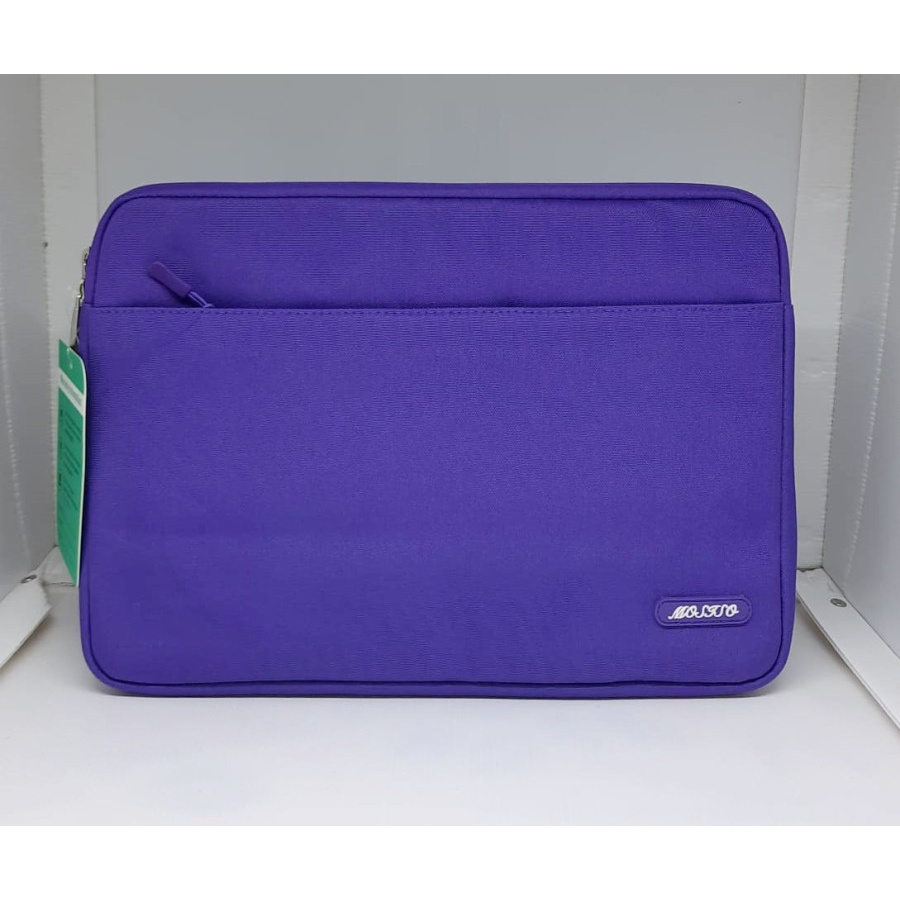 Tas Laptop/Macbook Sofcase Sleeve Mosiso Shockproof 13-14 inch ungu