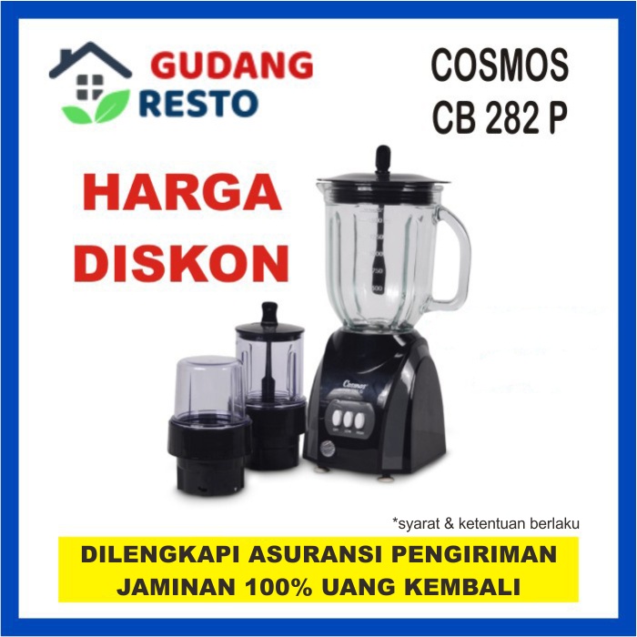 COSMOS Blender CB 282 G / CB 282G Gelas Kaca CB282G