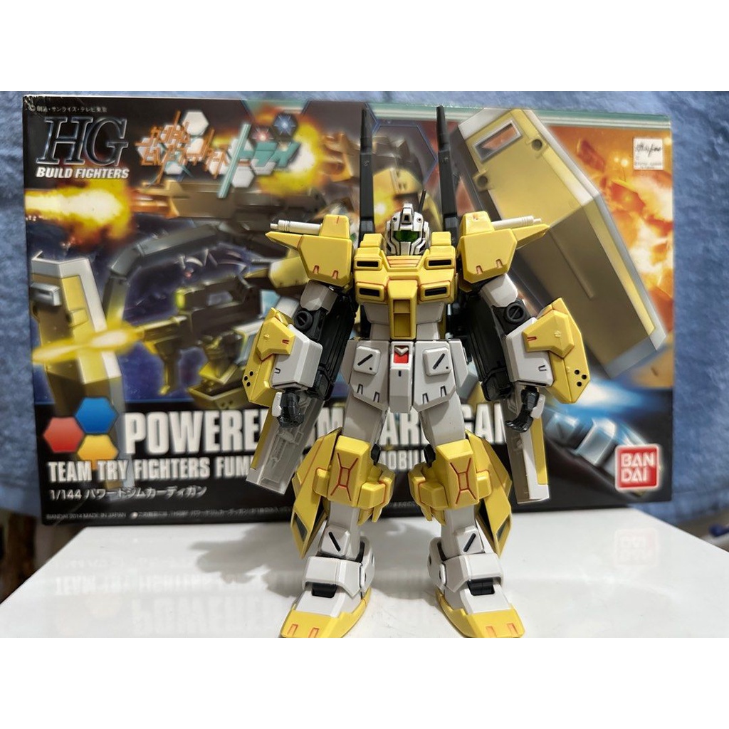 RGM-237C Powered GM Cardigan HG (High Grade) 1/144 (Sudah Dirakit)