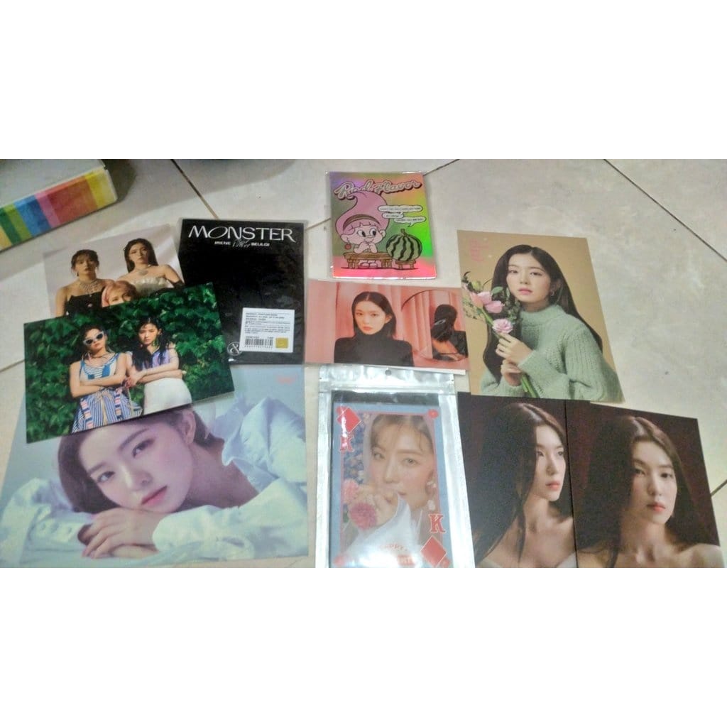 BUNDLING OFFICIAL POSTCARD IRENE RED VELVET RED MARE RED ROOM ICC BAD BOY RBB QUEENDOM PHOTOPACK