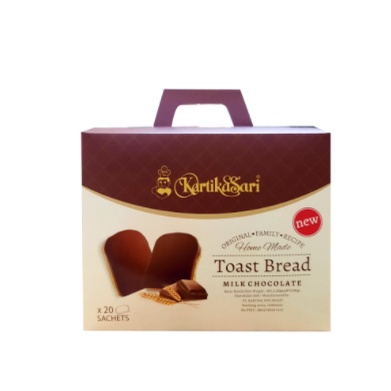 

READY STOCK Toast Bread Chocolate 201.2 Gram / Isi 20 Pcs