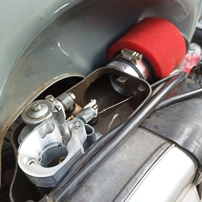 Velocity Karbu Vespa 20 24 26 Cnc