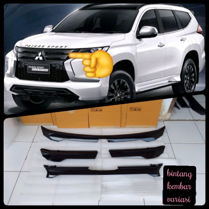 LIST GRILL DEPAN PAJERO SPORT 2021-2022 ORIGINAL