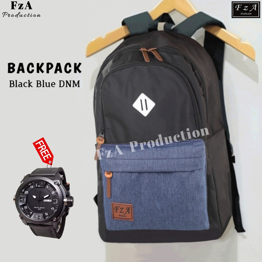 FzA Official - Tas Ransel Gendong Laptop Distro Sekolah Kuliah Pria Wanita Backpack Murah Original Tas Punggung Laptop - BBDQS