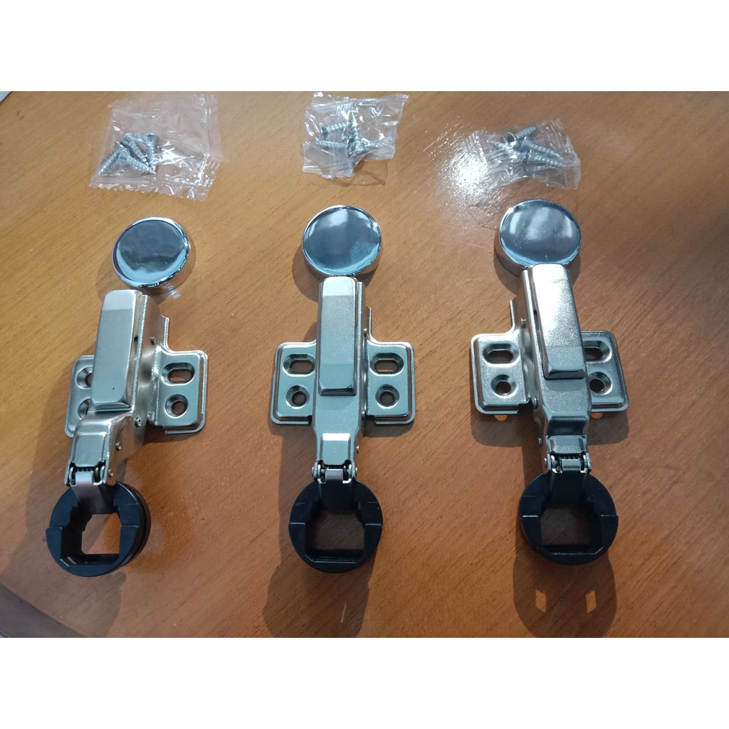 Engsel kaca slow motion harga satu pasang