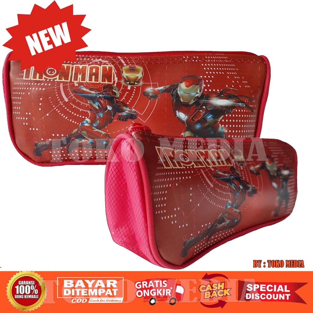 

Kotak Pensil Anak Laki Karakter Super Hero