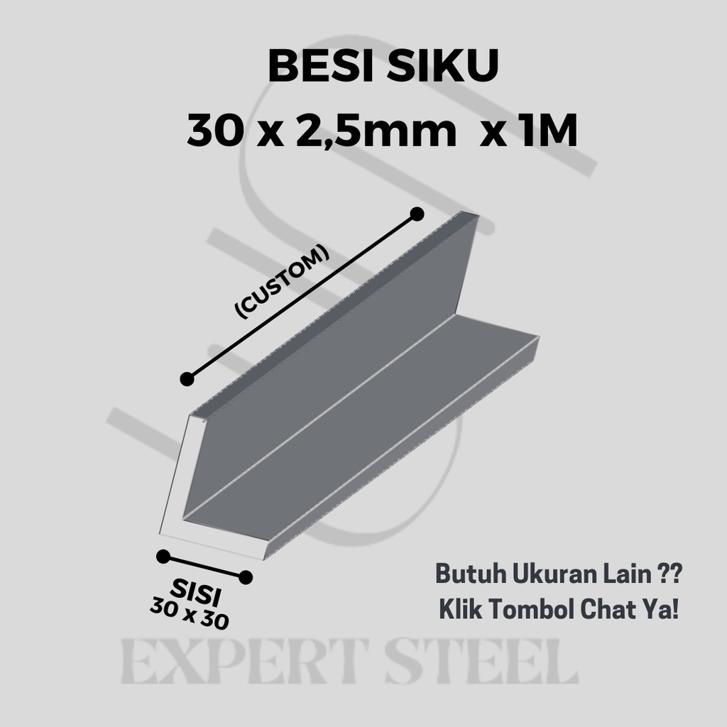 BESI SIKU 30 x 2,5mm  x 1M