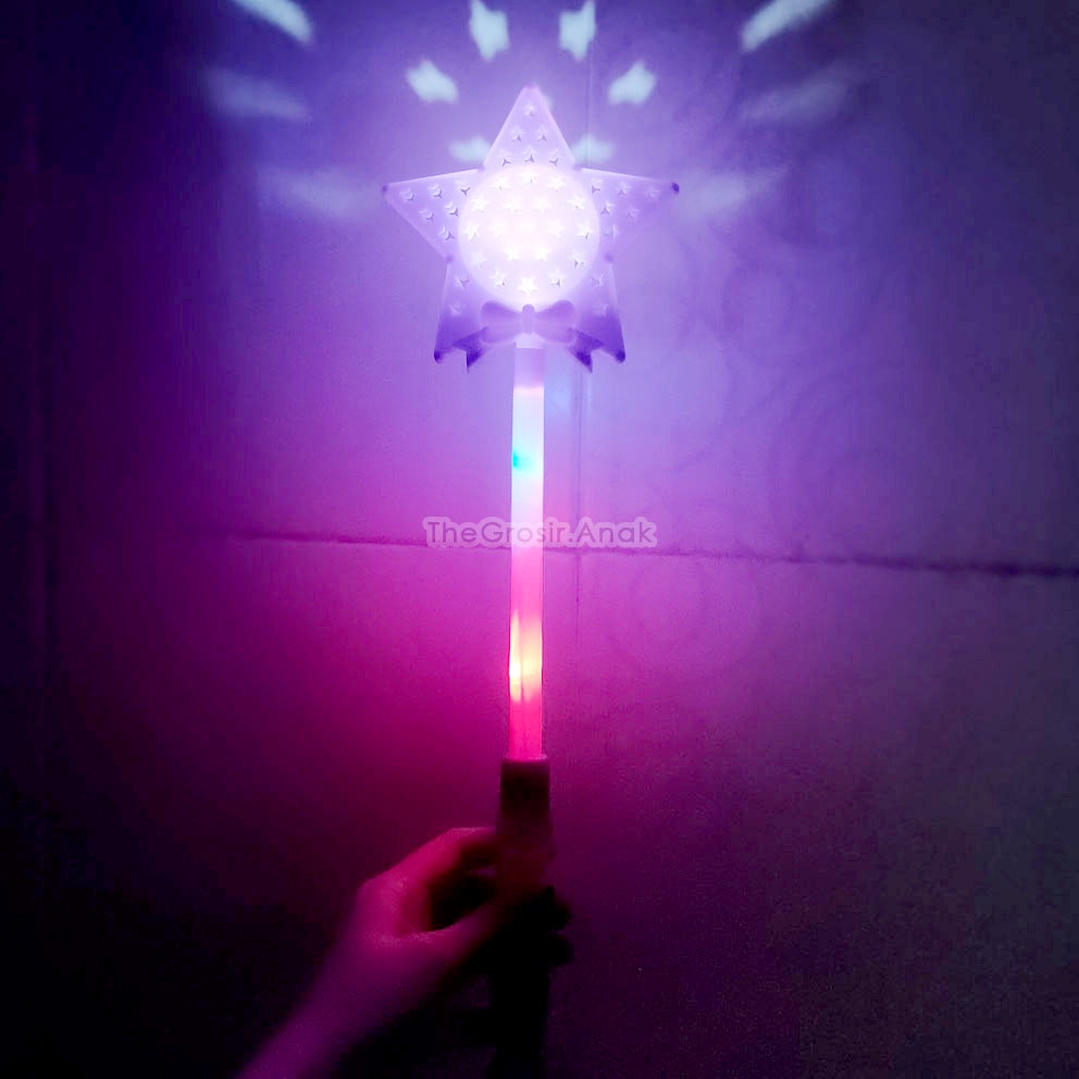 Tongkat Peri Bintang LED Lampu Nyala Fairy Wand