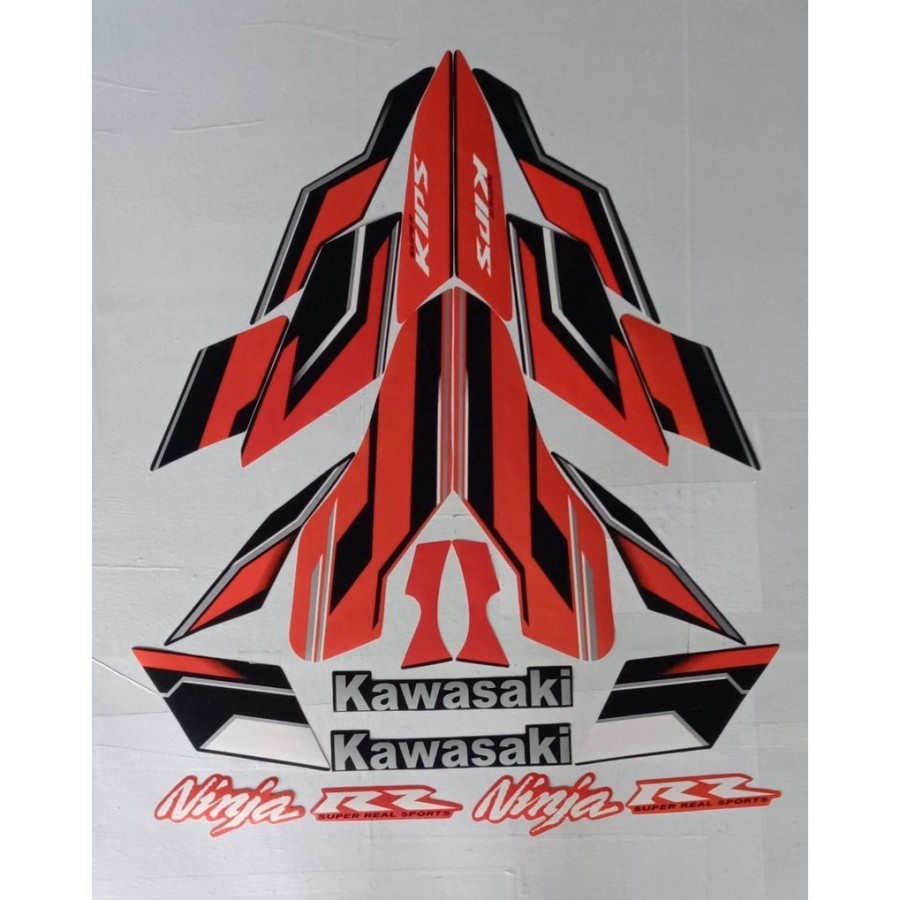 STRIPING STIKER LIS STANDAR KAWASAKI NINJA RR 2015 STIKER NINJA RR