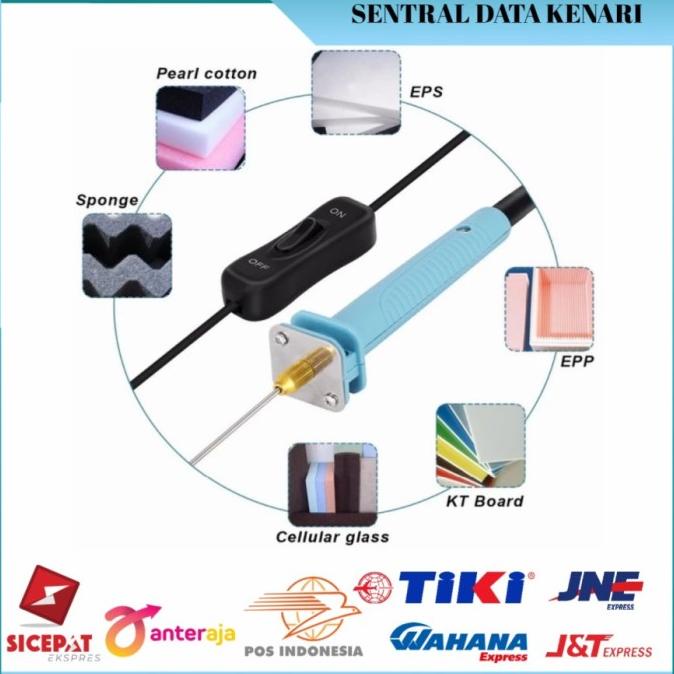 

Ukir craft Foam Sterofom Cutter Pemotong Gabus styrofoam+Adaptor