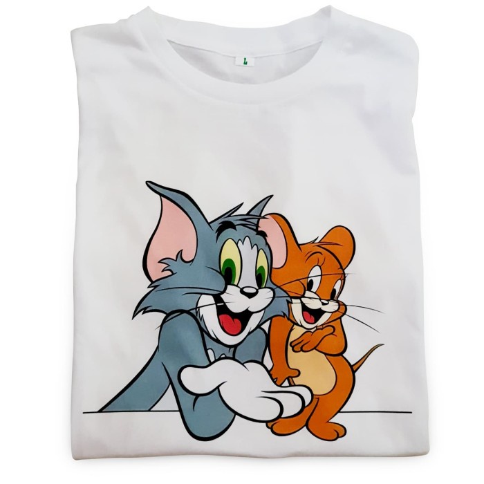 Custom Sablon Premium Kaos Cotton Combed 40s