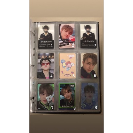 NCT DREAM JAEMIN OFFICIAL PHOTOCARD // glimo glitch mode scratch candy agent spion hotsauce