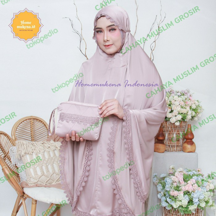 Mukena ROYALE PREMIUM SILK Signature Sutera Mewah Exclusive