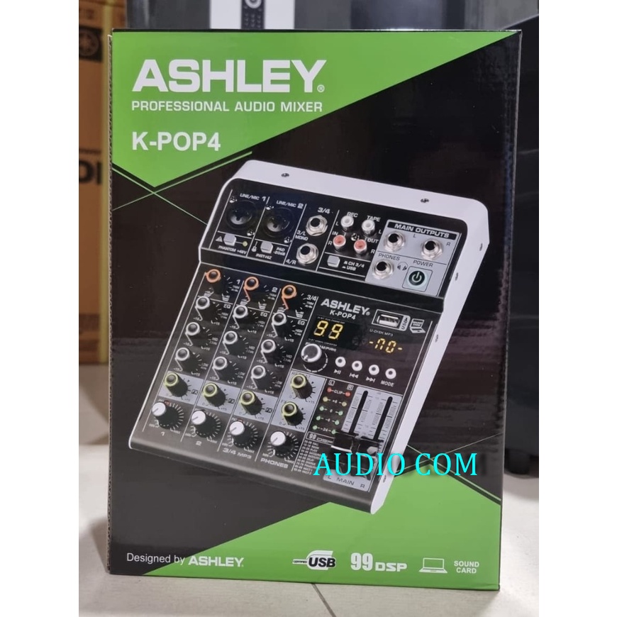 MIXER ASHLEY K-POP4 ORIGINAL MIXER ASHLEY K POP4 ASHLEY KPOP4 MIXER ASHLEY K POP 4 99 DSP