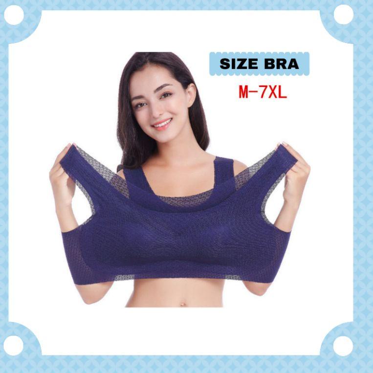 TERPERCAYA BRA JUMBO BIG SIZE | SPORT BRA JUMBO PREMIUM TANPA KAWAT | BRA GYM JUMBO PREMIUM | GENIE 