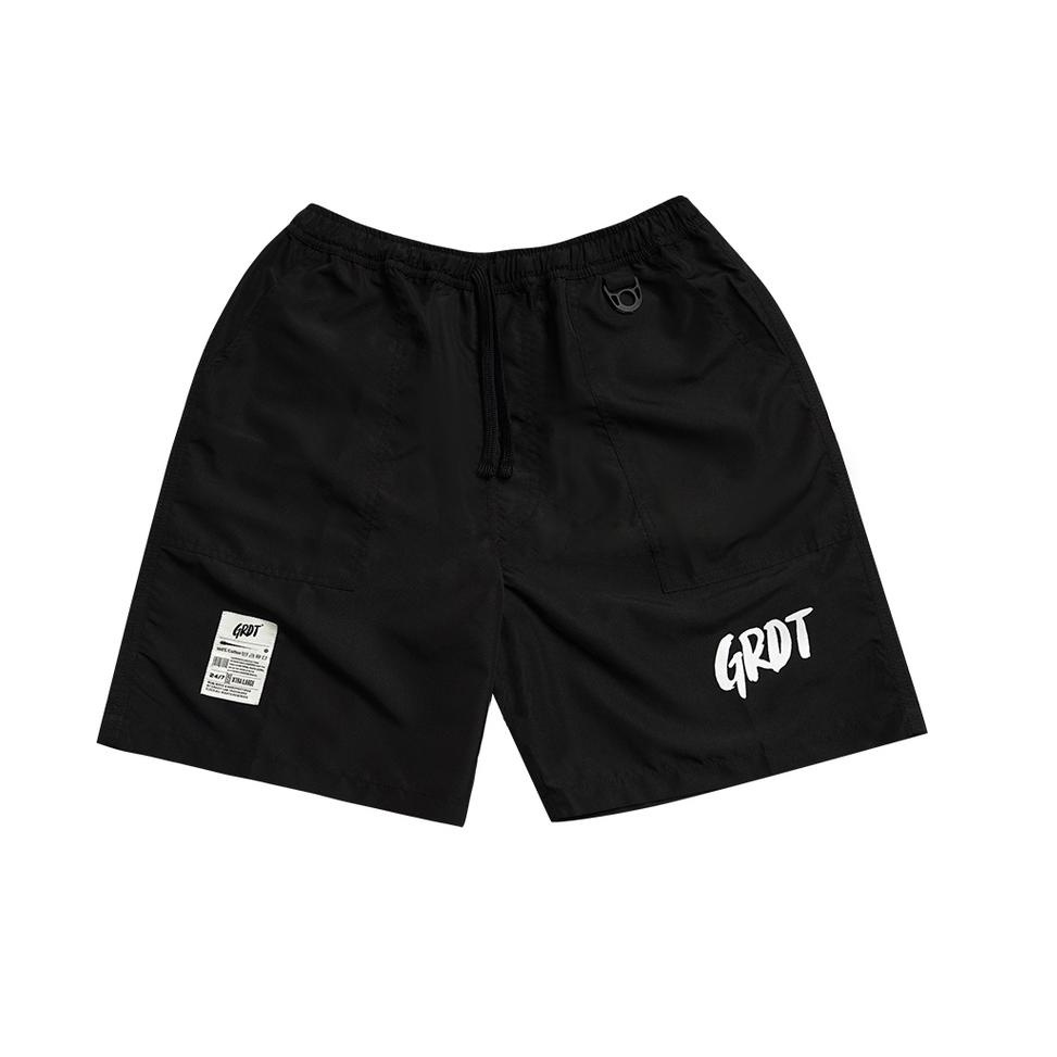 TERMURAH GRDT Boardshort Black