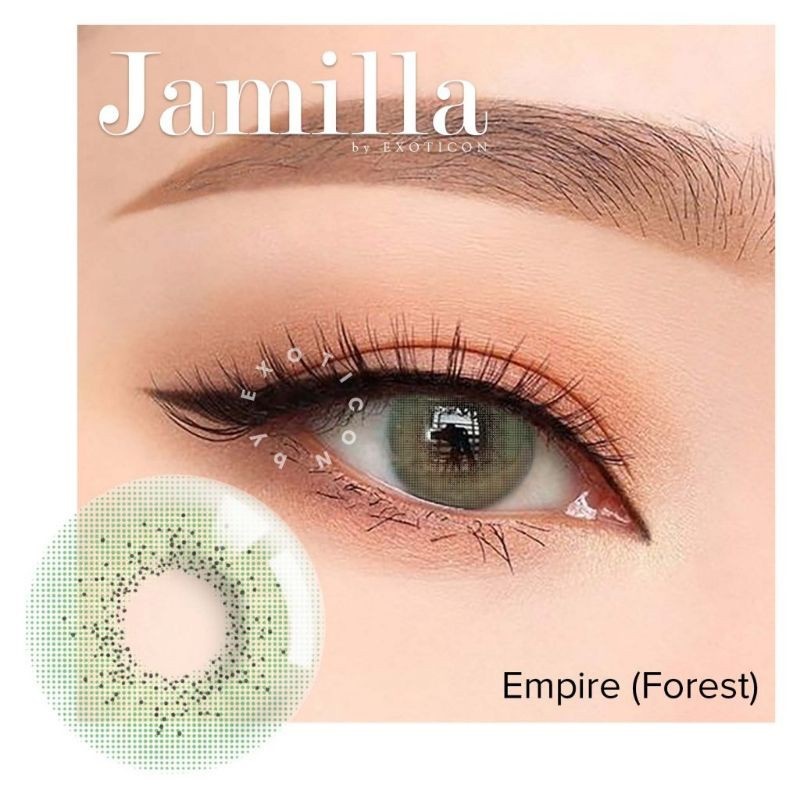 SOFTLENS JAMILLA BY EXOTICON VARIAN WARNA EMPIRE (FOREST)