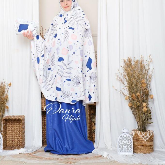 ☄ DANRA MUKENA KATUN JUMBO RENDA ZAFIRA 02 BY DANRA HIJAB ❁